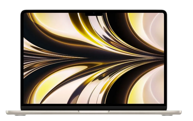 Лаптоп Apple MacBook Air 13.6 M2/8C CPU/8C GPU/16GB/256GB Starlight mc7w4ze/a