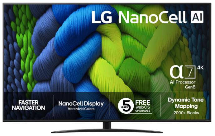 Телевизор LG 75NANO82A6B