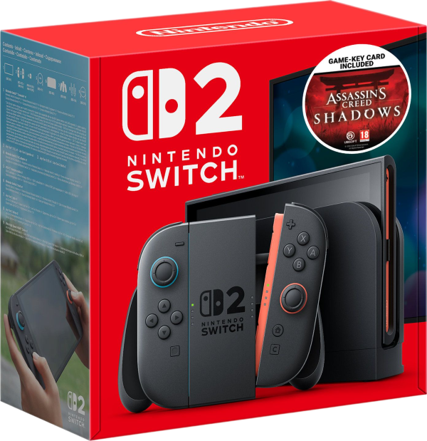 Конзола Nintendo Switch 2 + Assassin's Creed Shadows Bundle