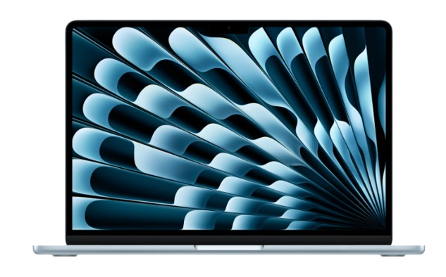 Лаптоп Apple MacBook Air 13.6 M5/10C CPU/10C GPU/16GB/1TB SKY BLUE mdhj4ze/a