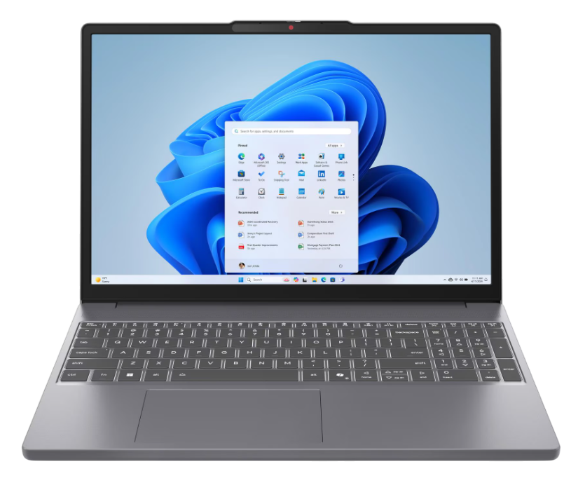 Лаптоп LENOVO IdeaPad Slim 3 15IRH10 15.3” FHD+/i7-13620H/16GB DDR5/512GB Luna Grey