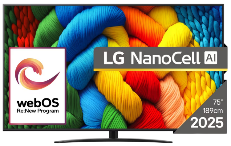 Телевизор LG 75NANO81A3A