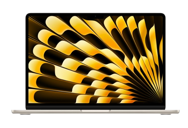 Лаптоп Apple MacBook Air 15.3 M5/10C CPU/10C GPU/16GB/512GB STARLIGHT mdvd4ze/a