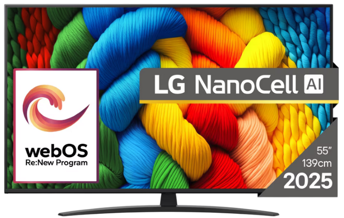 Телевизор LG 55NANO81A3A