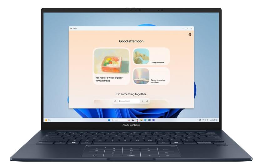 Лаптоп ASUS Zenbook 14 UX3405CA-QL279 14" OLED Touch/Ultra 5 225H/16GB DDR5X/1TB