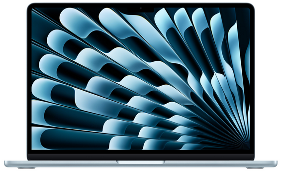 Лаптоп Apple MacBook Air 15.3 M4/10C CPU/10C GPU/16GB/256GB SKY BLUE mc7a4ze/a