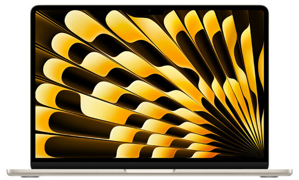 Лаптоп Apple MacBook Air 15.3 M4/10C CPU/10C GPU/16GB/256GB STARLIGHT mw1j3ze/a