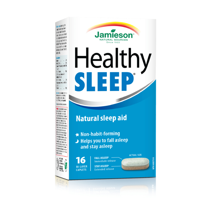Jamieson Healthy Sleep Таблети за сон 16 таблети