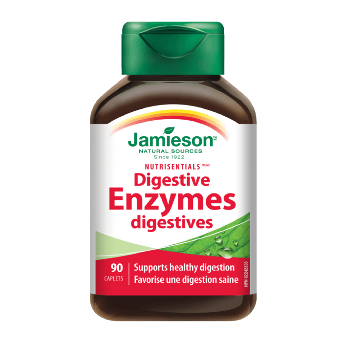 JAMIESON Дигестивни ензими 90 таблети