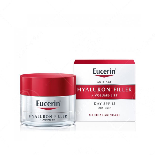 Eucerin Hyaluron Filler + Volume lift Дневен крем за сува кожа 50мл