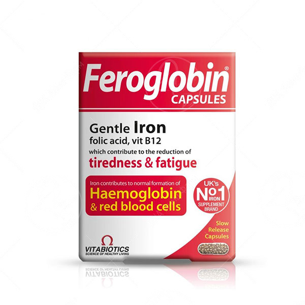 Vitabiotics Feroglobin B12 30 капсули
