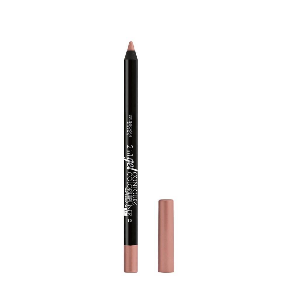 DEBORAH MILANO 2In1 Gel Pencil Contour & Color молив за усни 01
