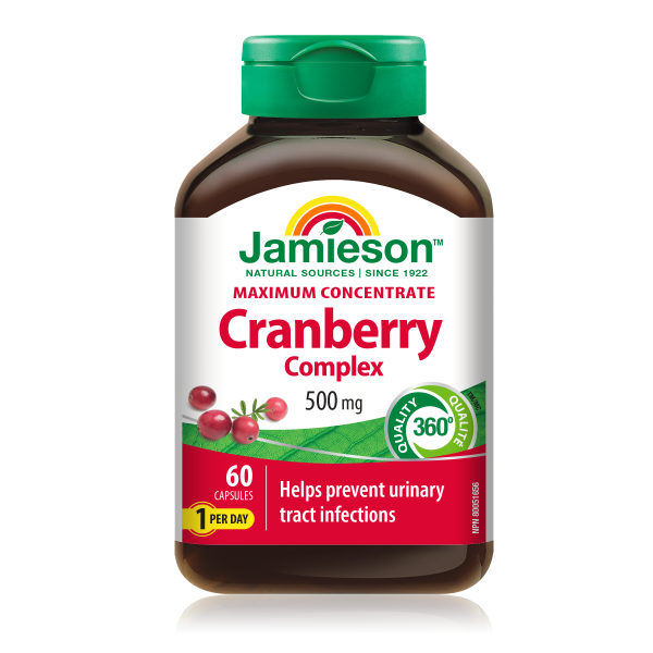 JAMIESON КОМПЛЕКС БРУСНИЦА 500 mg x 60 капсули
