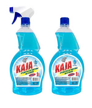 КАЈА СРЕДСТВО ЗА СТАКЛО РЕФИЛ 1Л