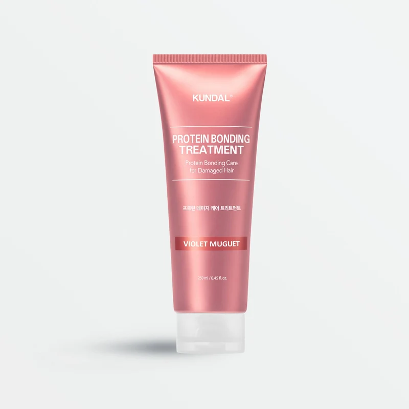 KUNDAL Protein Bonding Violet Muguet Третман за интензивна нега на косата, 250 мл