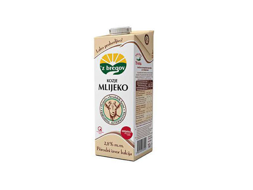 ЗБРЕГОВ КОЗЈО МЛЕКО 2.8 % ММ 1 Л