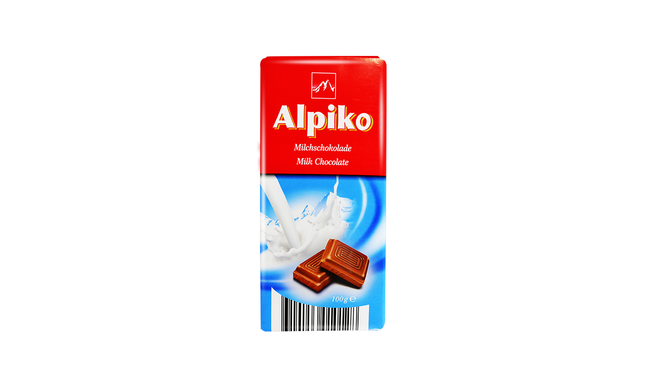 ЧОКОЛ.МЛЕЧНО АЛПИКО 100 ГР