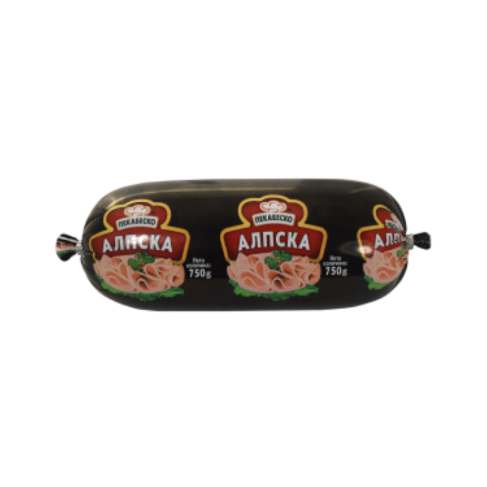 СВИНСКА АЛПСКА САЛАМА 750 ГР ПЕКАБЕСКО
