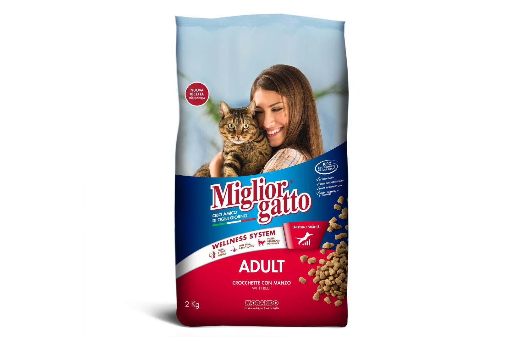 МОРАНДО КРОКЕТИ ЗА МАЧКИ СО ГОВЕДСКО МЕСО 2 КГ.