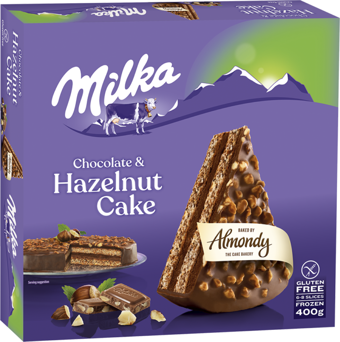 ТОРТА СО ВКУС НА ЛЕШНИК 400 ГР МИЛКА