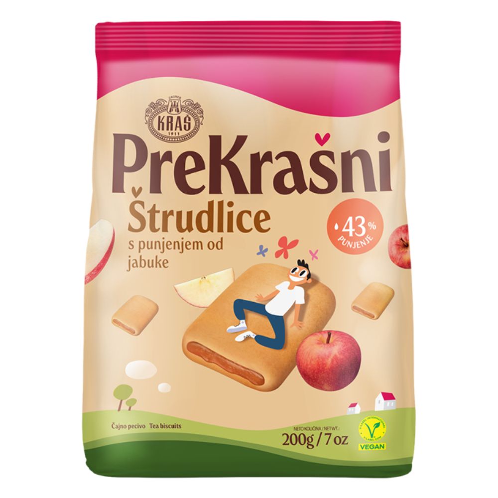 КРАШ ШТРУДЛИ ЈАБОЛКО 200 ГР