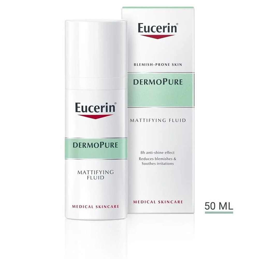 EUCERIN DermoPure Clinical Матирачки крем-флуид за лице, 50 мл