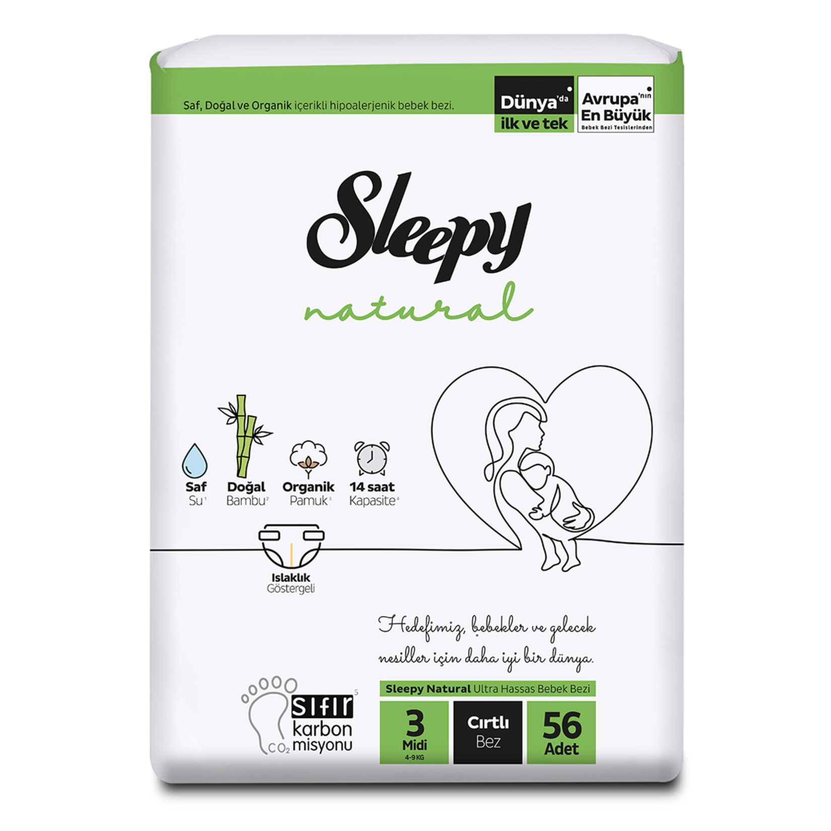 SLEEPY ПЕЛЕНИ ЏАМБО БР:3 МИДИ 4-9КГ 56/1