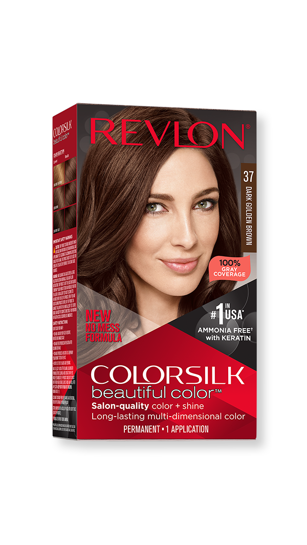 REVLON Dark Golden Brown Фарба за коса без амонијак, број 37