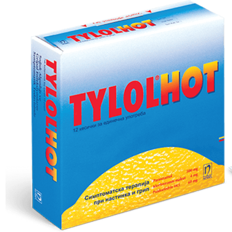 TYLOL HOT granuli (x1) /12