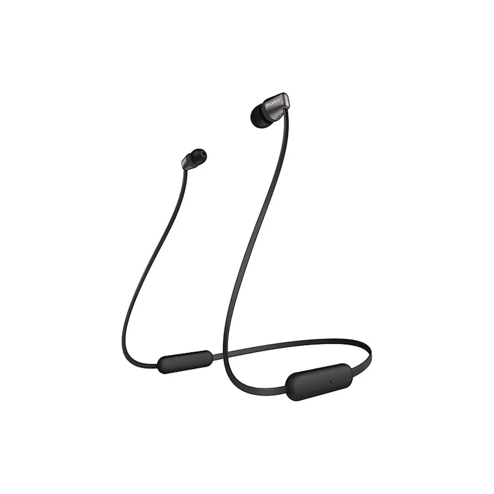 Earphones Sony WI-C100B Wireless Black