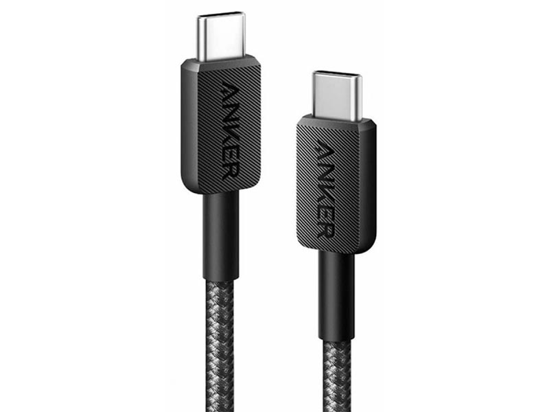 Cable USB 2.0 Type-C to Type-C 0.9m Anker 322 Black