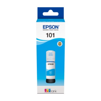 Cart.Epson 101 Cyan Ink Bottle 70ml for L6260/L6290/ L6160/L6170/L6190/L4150/L4160
