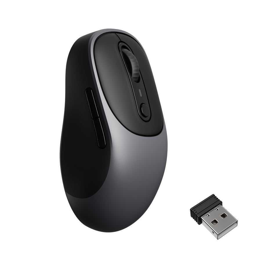 Mouse Keychron BM24 Silent Wireless 1000Hz - Metal Gray