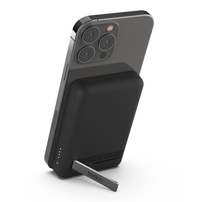 Power Bank Belkin Q20i Wireless 5K Magnetic With Stand 5000mAh Black