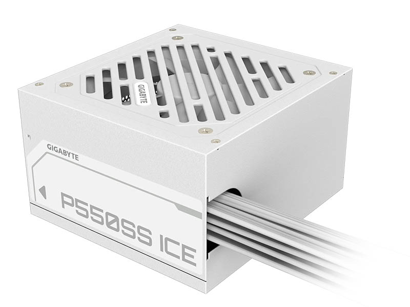 PSU 550W Gigabyte P550SS ICE Real Power 80Plus Silver120mm FDB Fan White