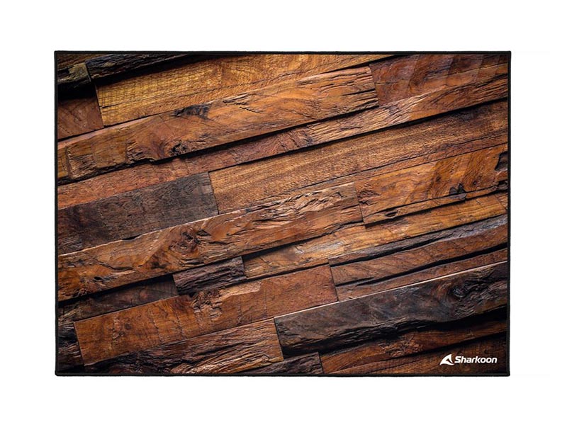 Floor Mat Sharkoon SKILLER SFM12 Gaming 140x100 cm Wood
