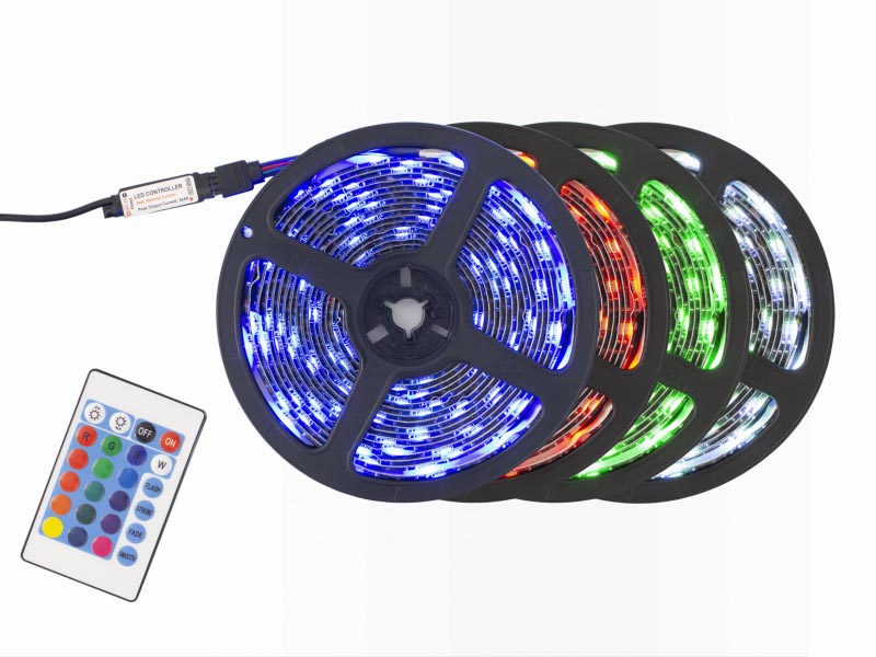 White Shark RGB Led Strip + IR Remote Led-05 Helios 5M