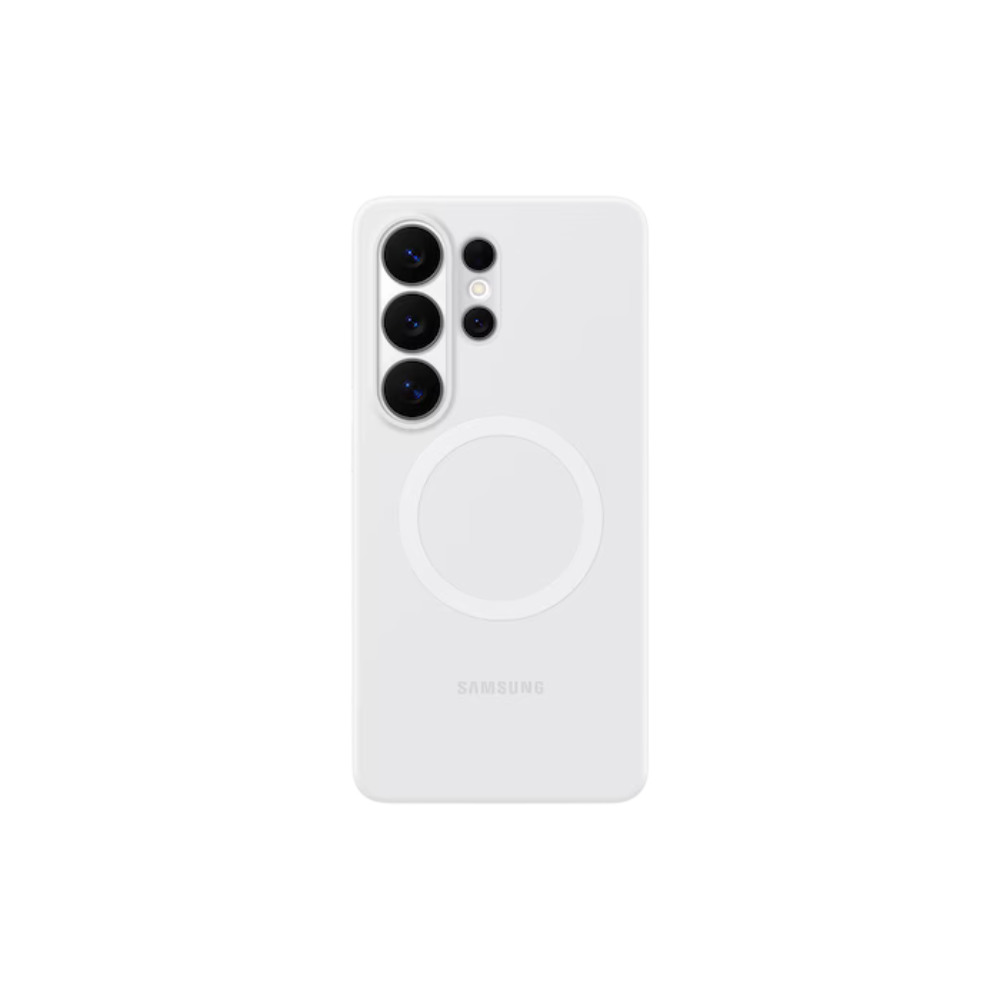Samsung Case for Galaxy S26 Ultra Silicone Magnet White