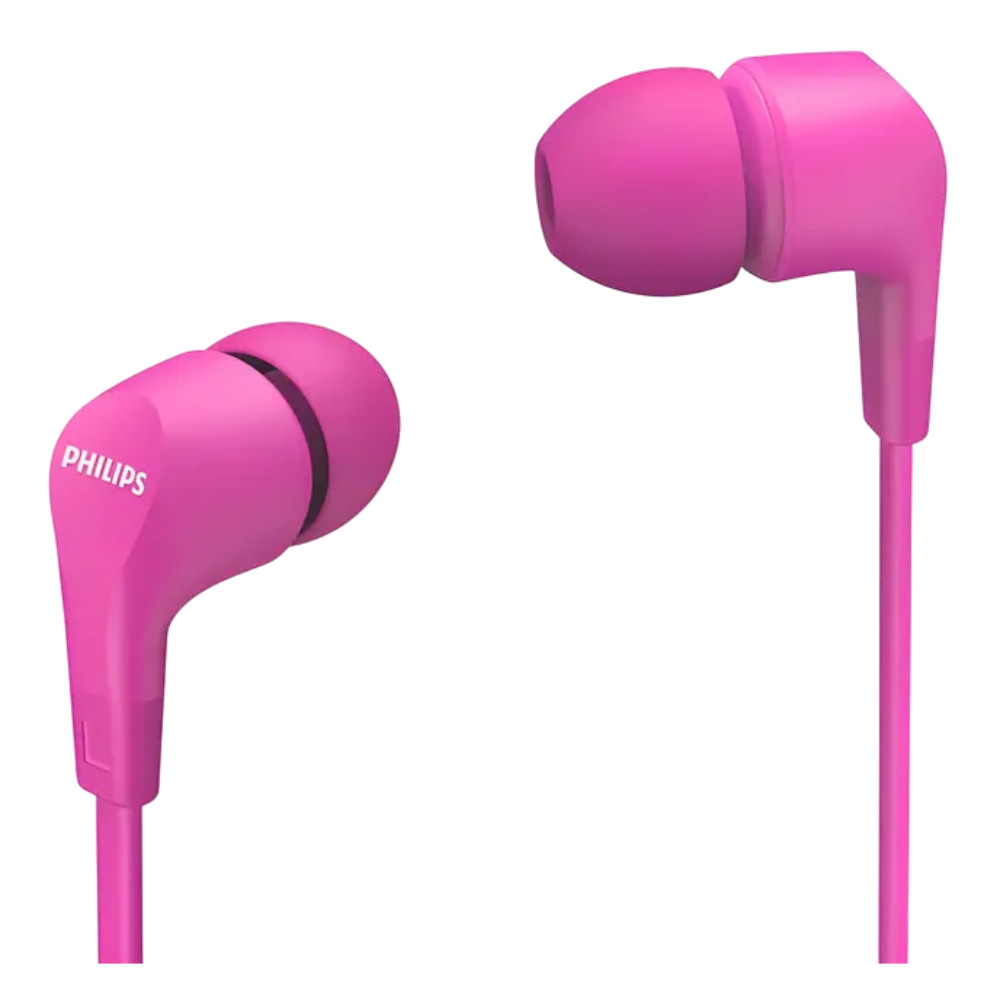 Earphones Philips 1105 w/microphone Pink
