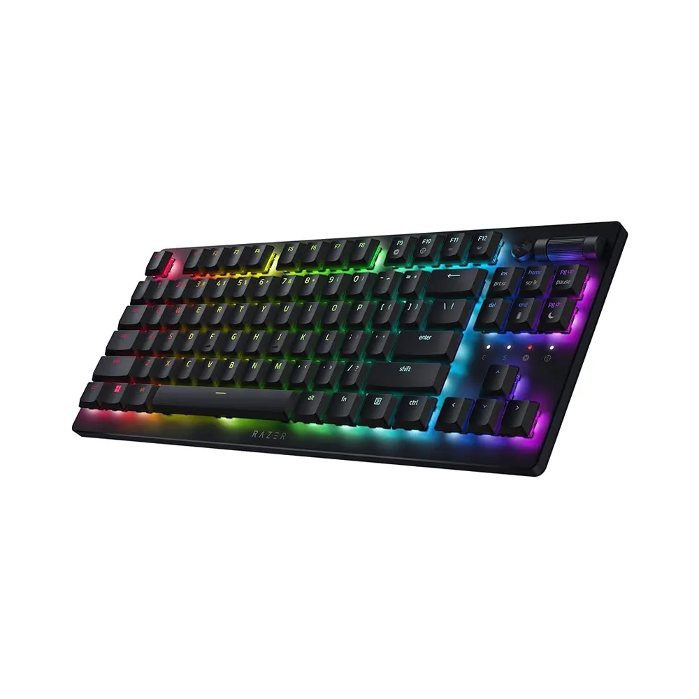 Keyboard Razer DeathStalker V2 Pro Tenkeyless Wireless/BT/Type-C Optical Linear Red Low-Prof.