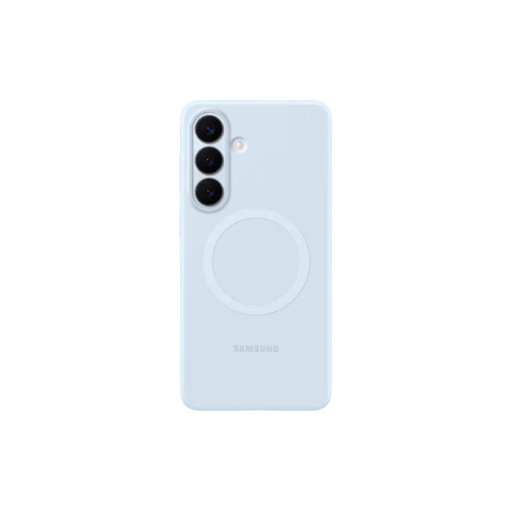Samsung Case for Galaxy S26 Plus Silicone Magnet Light Blue