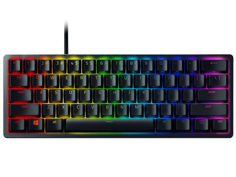 Keyboard Razer Huntsman Mini Optical Gaming 60% FF RGB Chroma Purple Switch