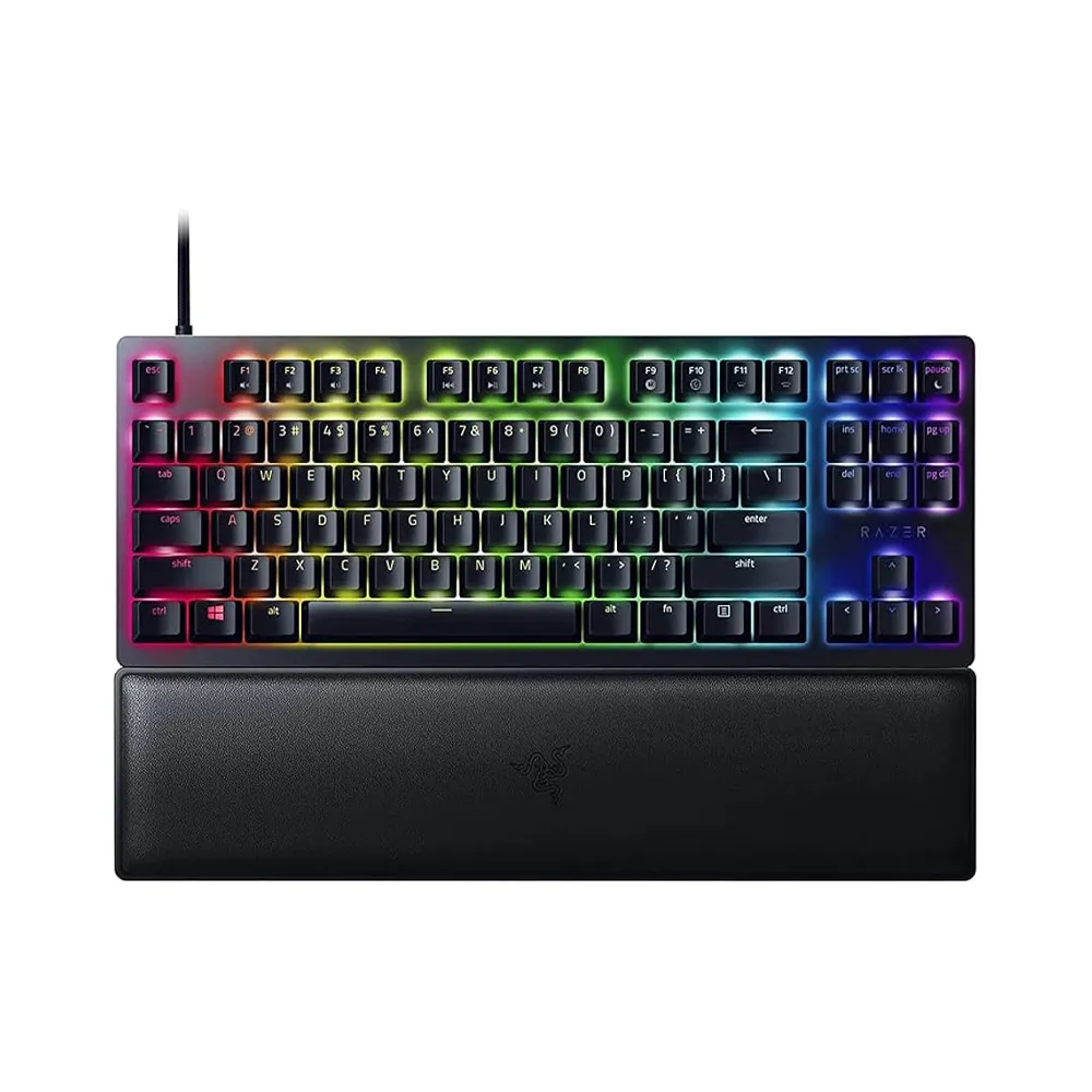 Keyboard Razer Huntsman V2 TKL - Tenkeyless Optical Purple Switch Gaming RGB Chroma