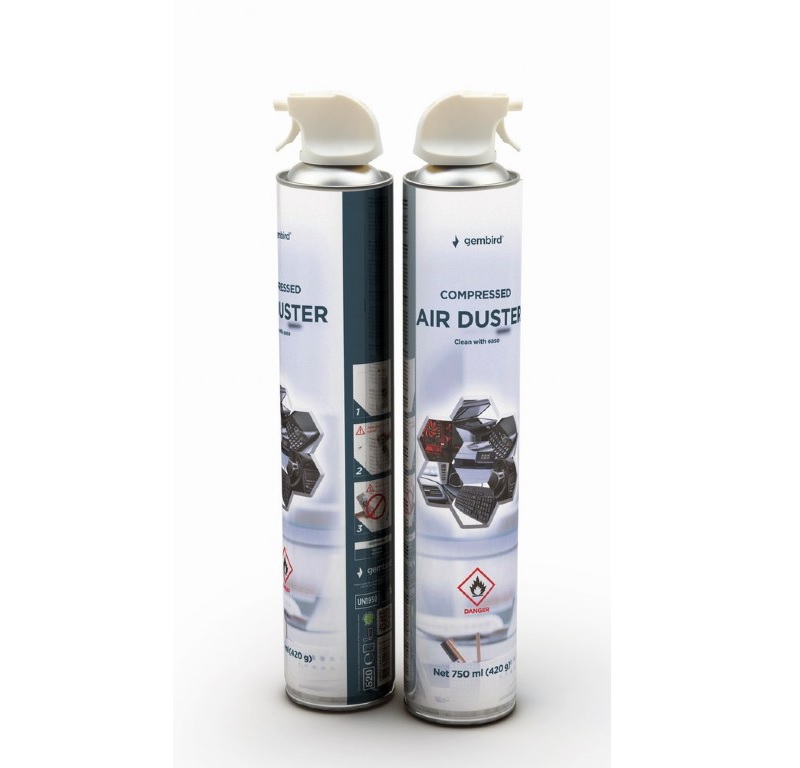 Air Duster Gembird CK-CAD-FL750 750ml (flammable)
