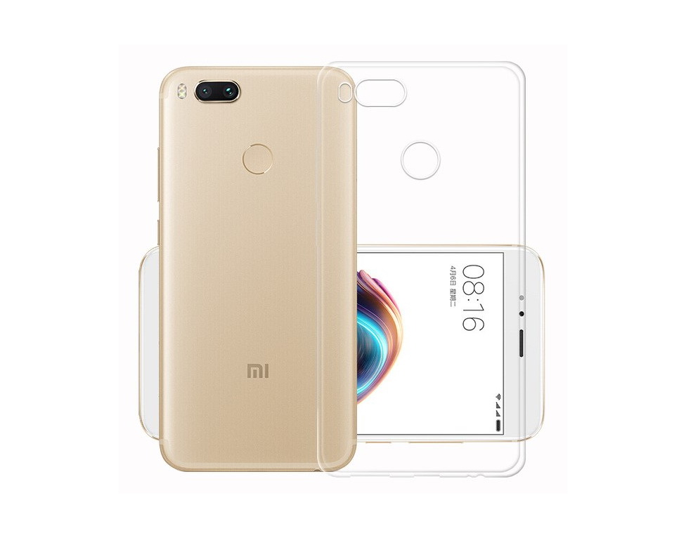 Case for Xiaomi Mi A1 Silicone Transparent
