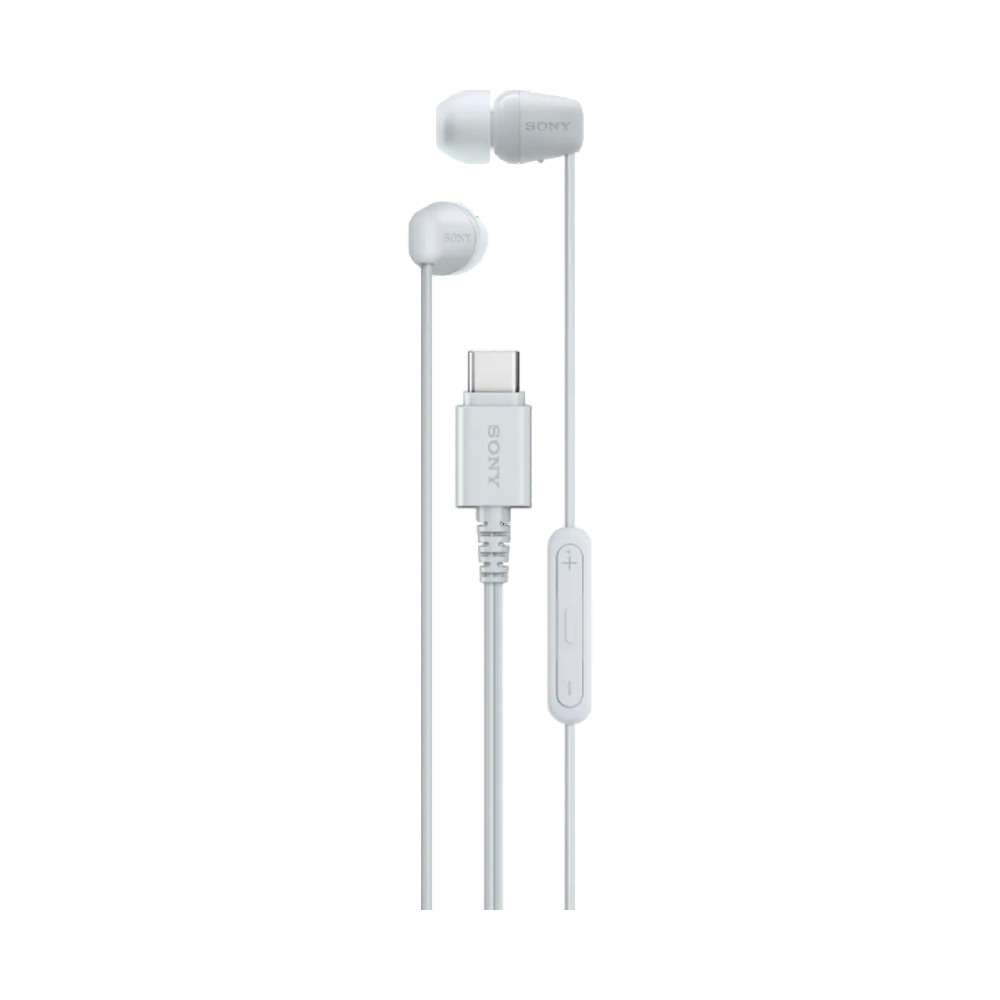 Earphones Sony IER-EX15CW Type-C w/ Microphone White