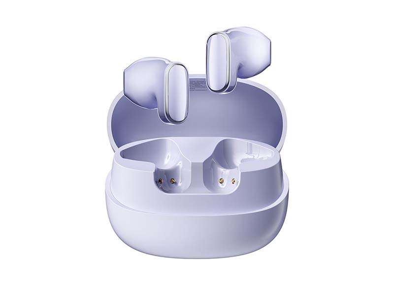 Earphones Blackview AirBuds 20 Purple TWS, Mic, IPX7, BT 5.4, Noise Reduction, Touch w/Charging Case