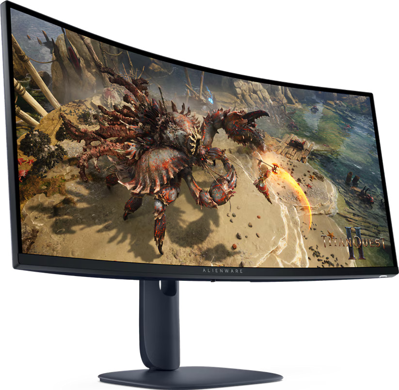 Monitor 34" Dell AW3425DWM Alienware Gaming WQHD 180Hz 1ms Curved FreeSync/2xHDMI/DP