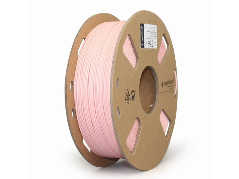 Filament for 3D Printer PLA Matte 1.75mm Gembird Pink
