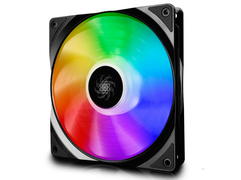 Case Fan 140x140x26 Deepcool CF 140 1200rpm Super Silent RGB LED